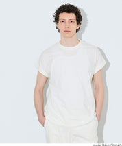 男裝柔軟棉質落肩無袖上衣 (Sleeveless cotton T-shirt)
