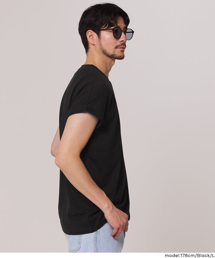 男裝柔軟棉質落肩無袖上衣 (Sleeveless cotton T-shirt)