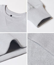 【重磅棉】男裝磨毛插肩袖長袖衛衣