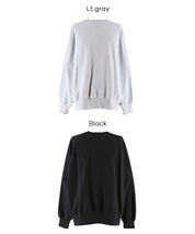 【重磅棉】男裝磨毛插肩袖長袖衛衣