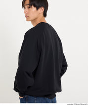 【重磅棉】男裝磨毛插肩袖長袖衛衣