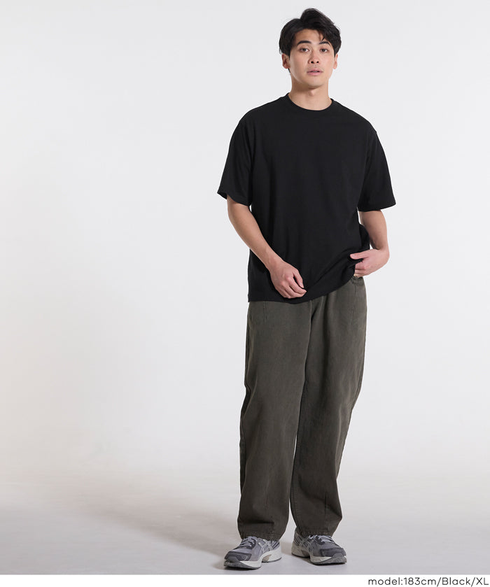 男裝 基礎款素色短袖上衣