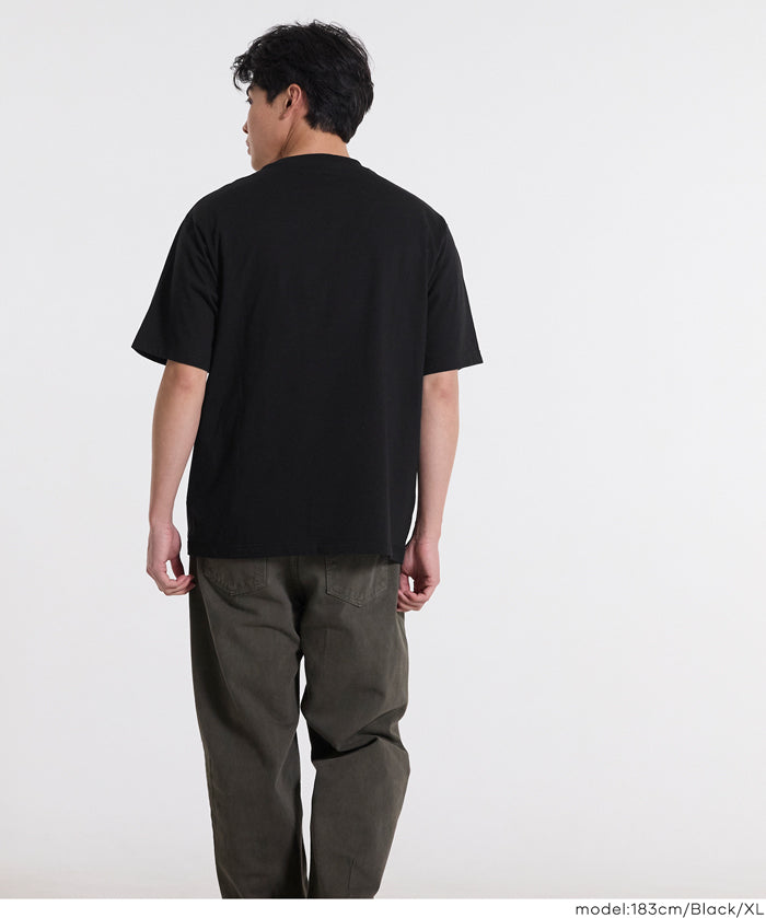 男裝 基礎款素色短袖上衣