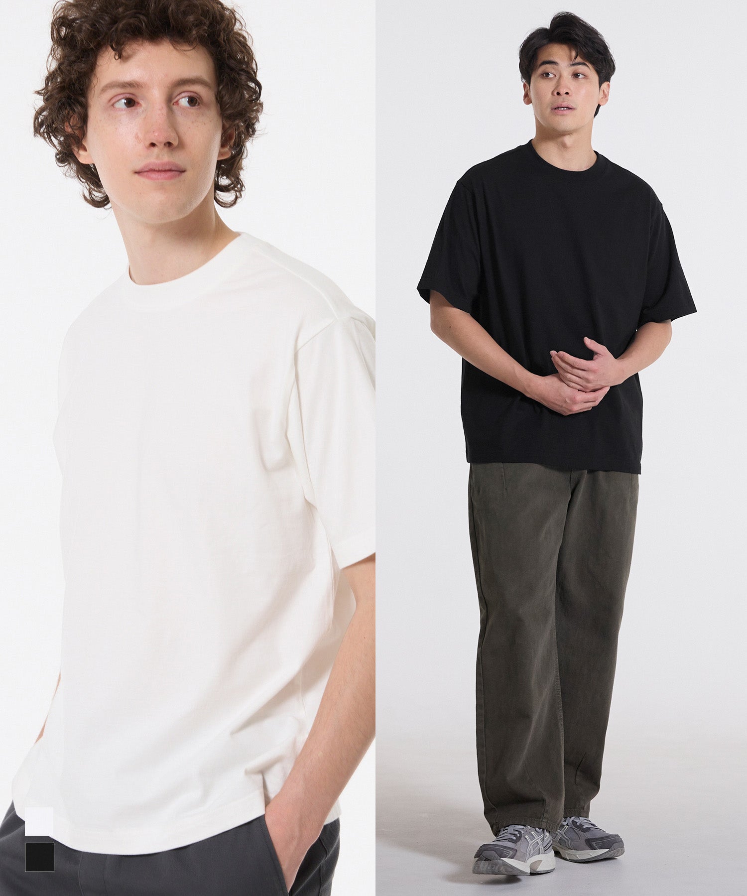 男裝 基礎款素色短袖上衣