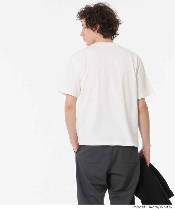 男裝 基礎款素色短袖上衣