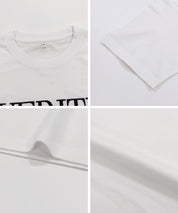 刺繡LOGOT恤合身短袖T恤 T-Shirt