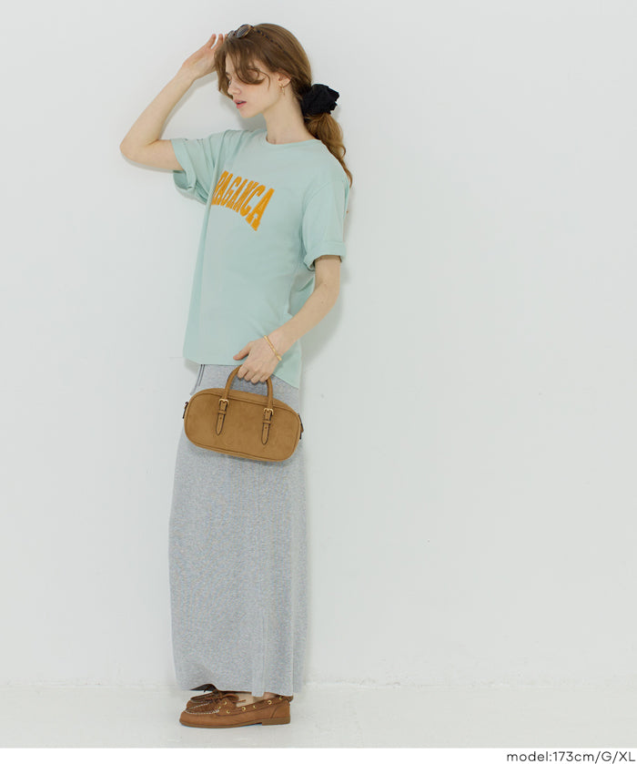 精緻刺繡logo短袖上衣 (LOGO T-shirt )