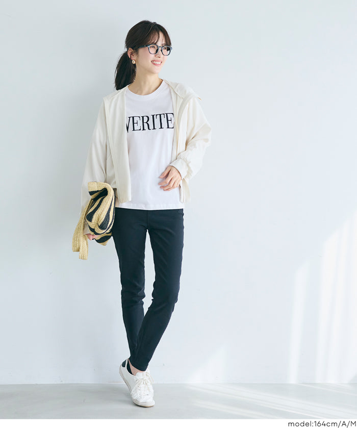 刺繡LOGOT恤合身短袖T恤 T-Shirt