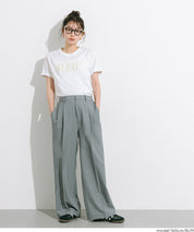 刺繡LOGOT恤合身短袖T恤 T-Shirt
