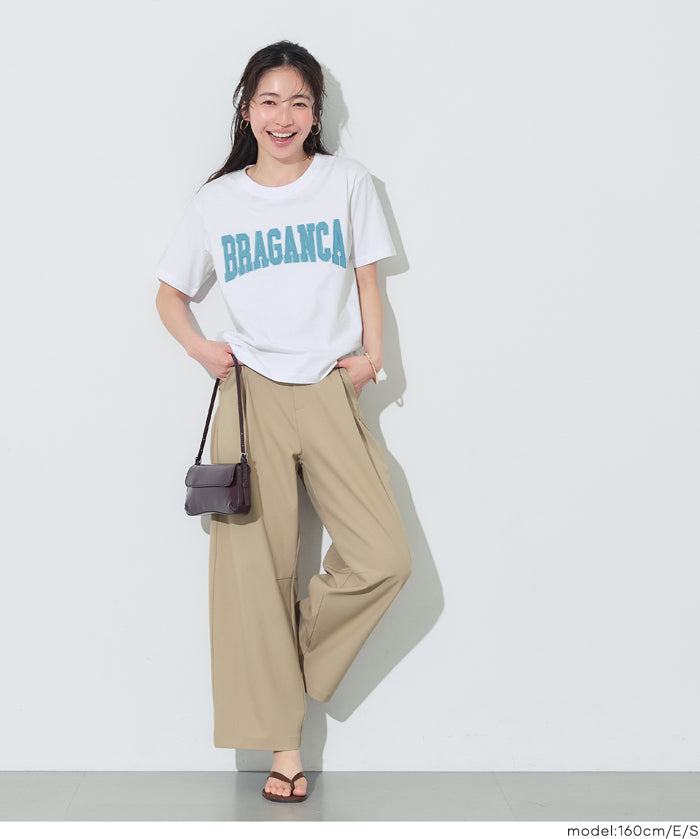 精緻刺繡logo短袖上衣 (LOGO T-shirt )