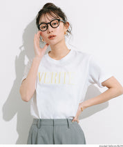 刺繡LOGOT恤合身短袖T恤 T-Shirt