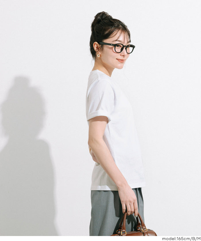 刺繡LOGOT恤合身短袖T恤 T-Shirt