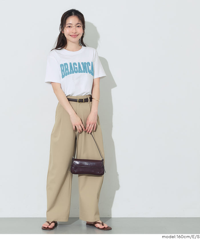 精緻刺繡logo短袖上衣 (LOGO T-shirt )