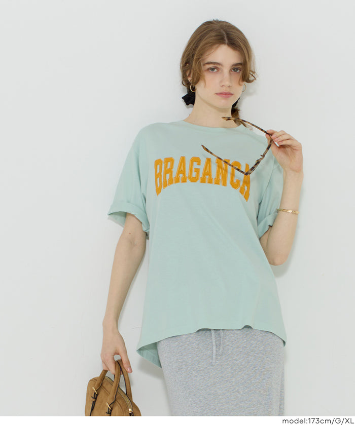 精緻刺繡logo短袖上衣 (LOGO T-shirt )