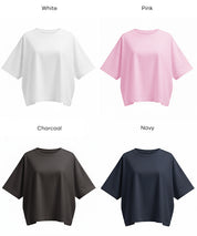 休閒寬鬆短袖T恤 T-shirt