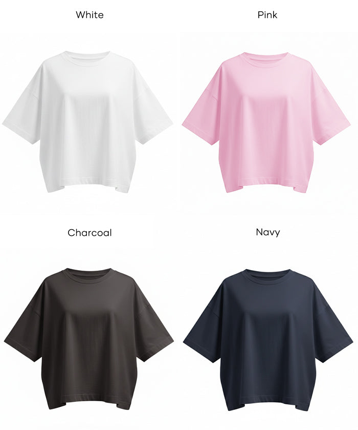 休閒寬鬆短袖T恤 T-shirt