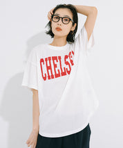 圓弧下擺LOGO寬鬆短袖T恤 T-Shirt
