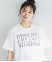 圓弧下擺LOGO寬鬆短袖T恤 T-Shirt