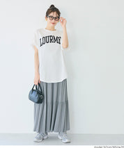 圓弧下擺LOGO寬鬆短袖T恤 T-Shirt