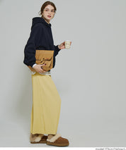 【保暖內刷毛】秋冬款百褶直筒長裙