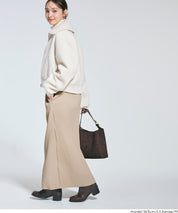 【保暖內刷毛】秋冬款百褶直筒長裙