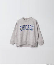 童裝學院風棉質長袖衛衣