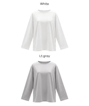 小愛心LOGO長袖船領上衣