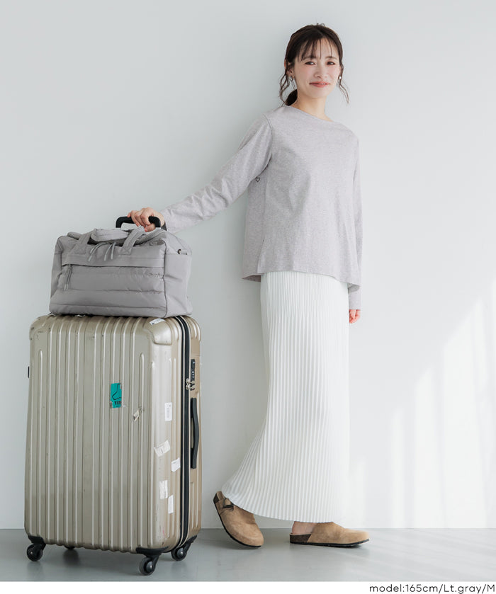 小愛心LOGO長袖船領上衣