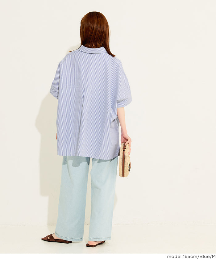 Women's Overshirt Tunic (Mail Order Not Available) - Coca
