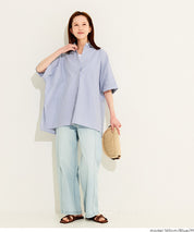 Women's Overshirt Tunic (Mail Order Not Available) - Coca
