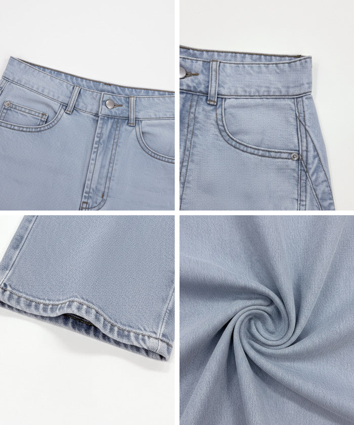 Women's Summer Denim Tapered Pants (not available for mail order) - Coca Coca