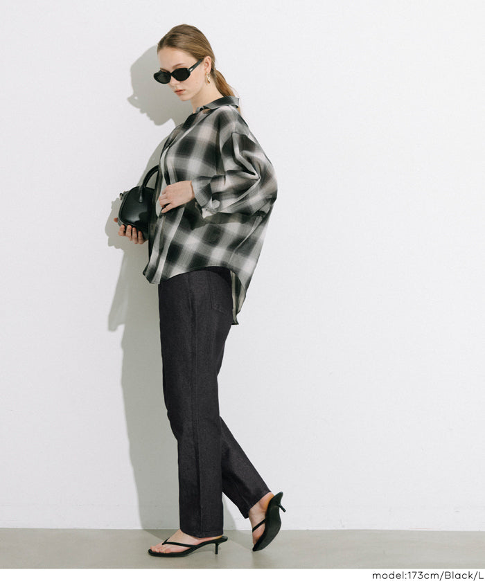 Women's Summer Denim Tapered Pants (not available for mail order) - Coca Coca