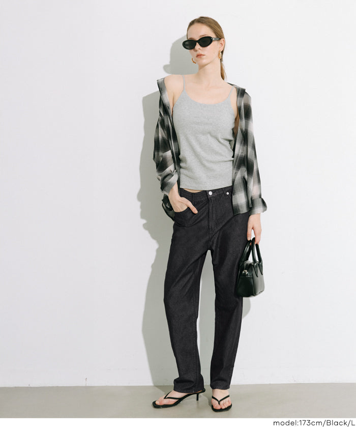 Women's Summer Denim Tapered Pants (not available for mail order) - Coca Coca