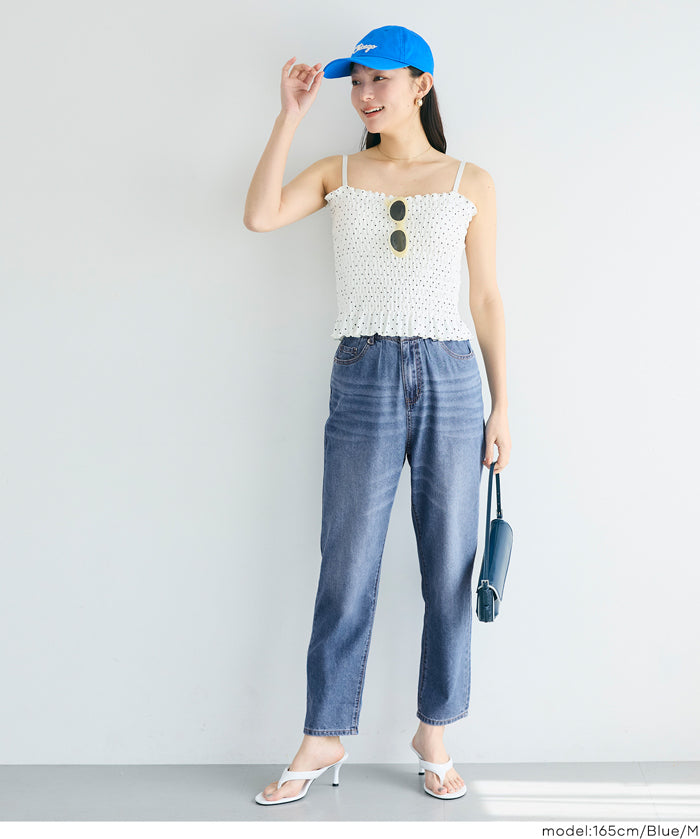 Women's Summer Denim Tapered Pants (not available for mail order) - Coca Coca
