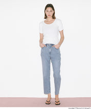 Women's Summer Denim Tapered Pants (not available for mail order) - Coca Coca