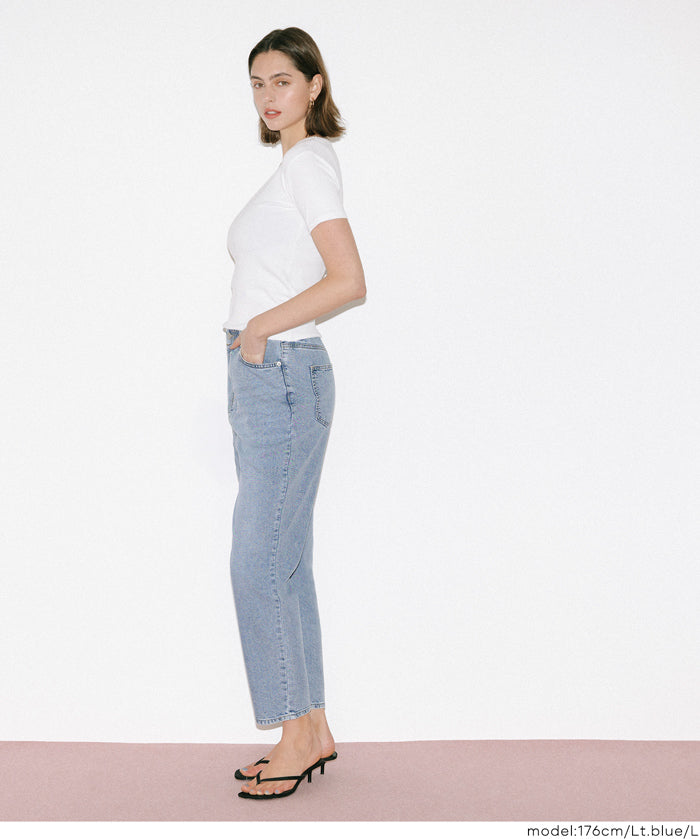 Women's Summer Denim Tapered Pants (not available for mail order) - Coca Coca