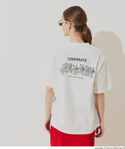 男裝背後印刷短袖上衣T-shirt 男女通用