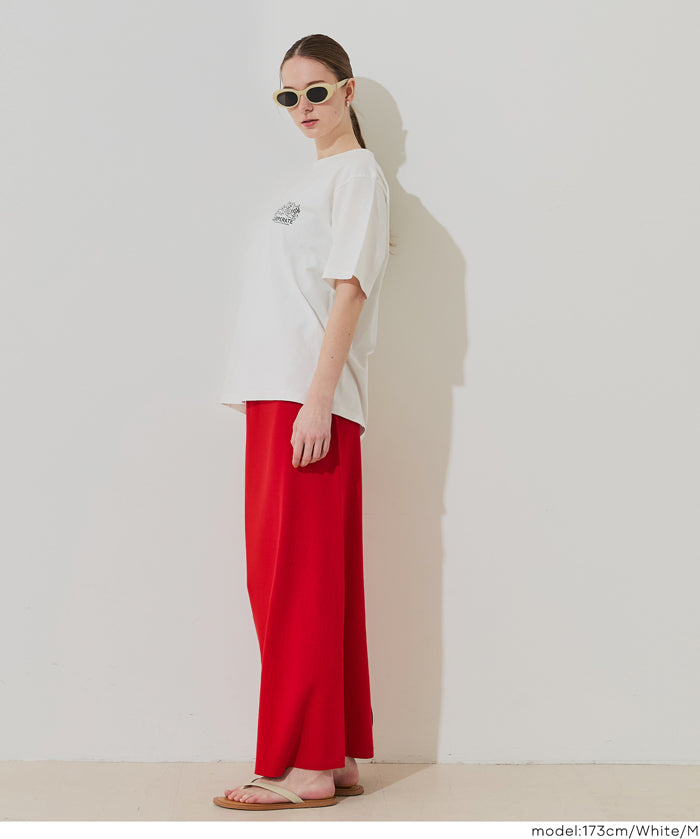 男裝背後印刷短袖上衣T-shirt 男女通用