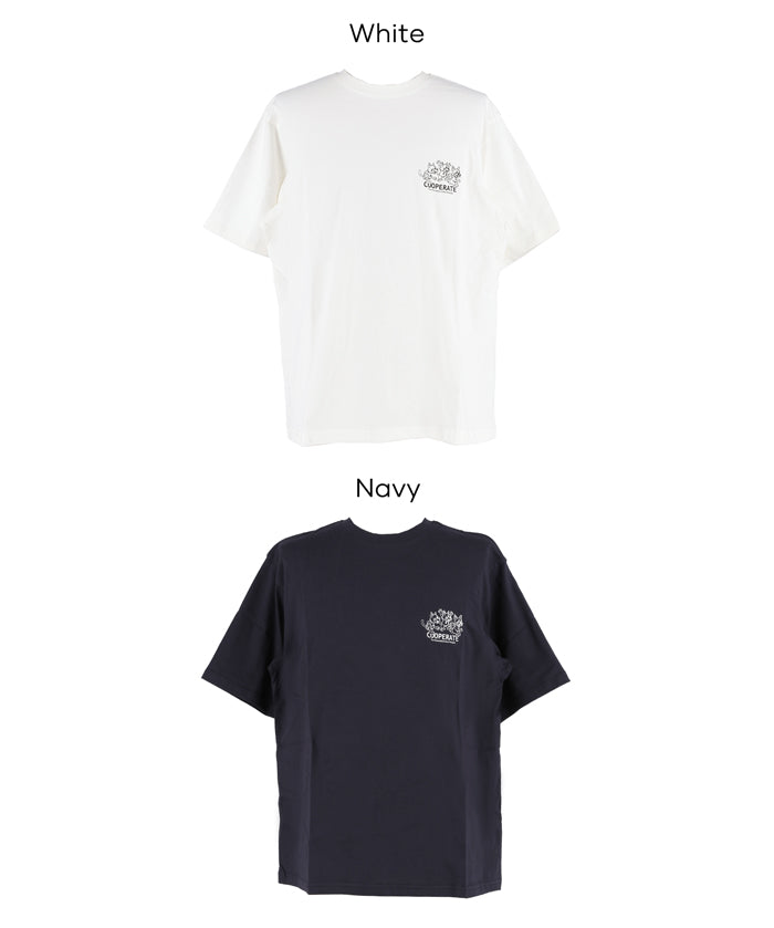 男裝背後印刷短袖上衣T-shirt 男女通用