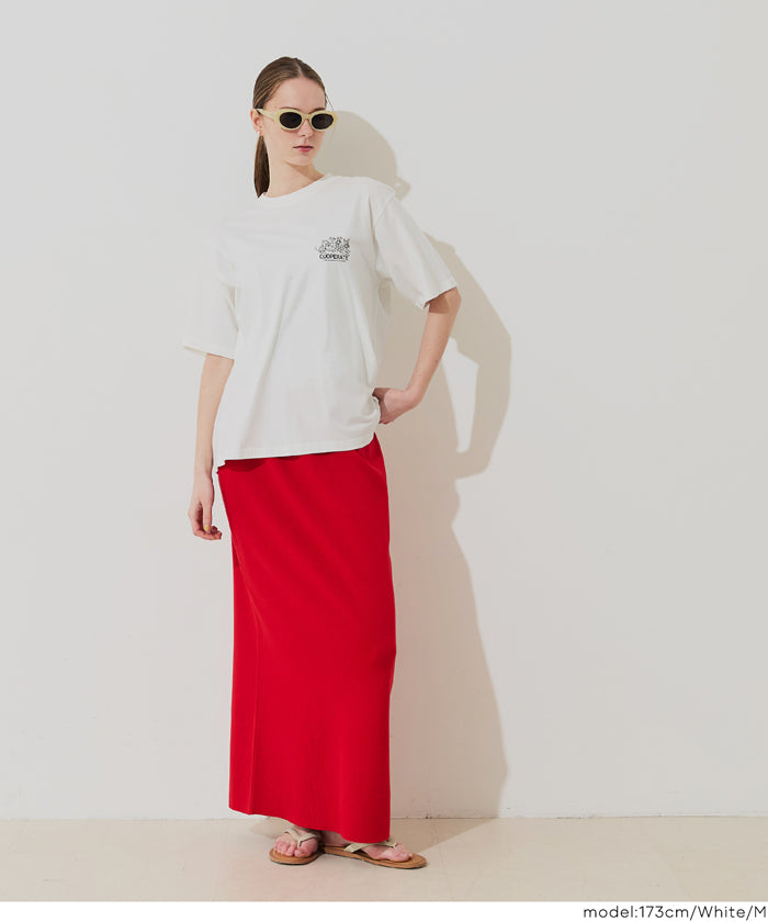 男裝背後印刷短袖上衣T-shirt 男女通用