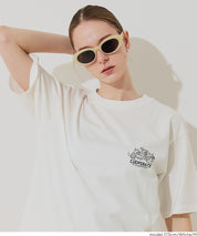 男裝背後印刷短袖上衣T-shirt 男女通用