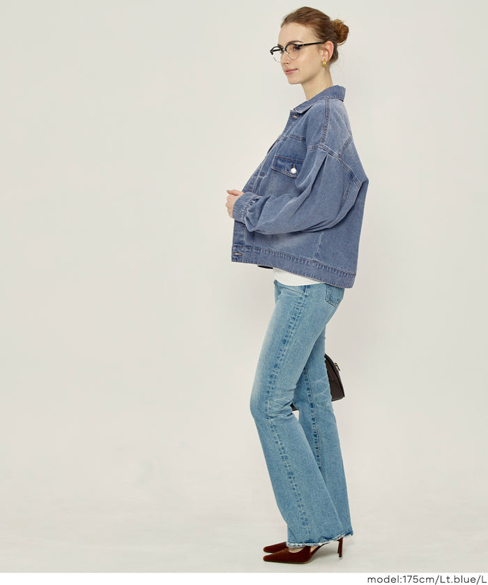 日本森系牛仔外套