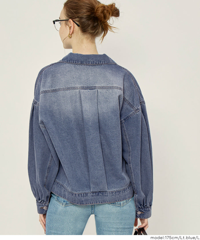 日本森系牛仔外套