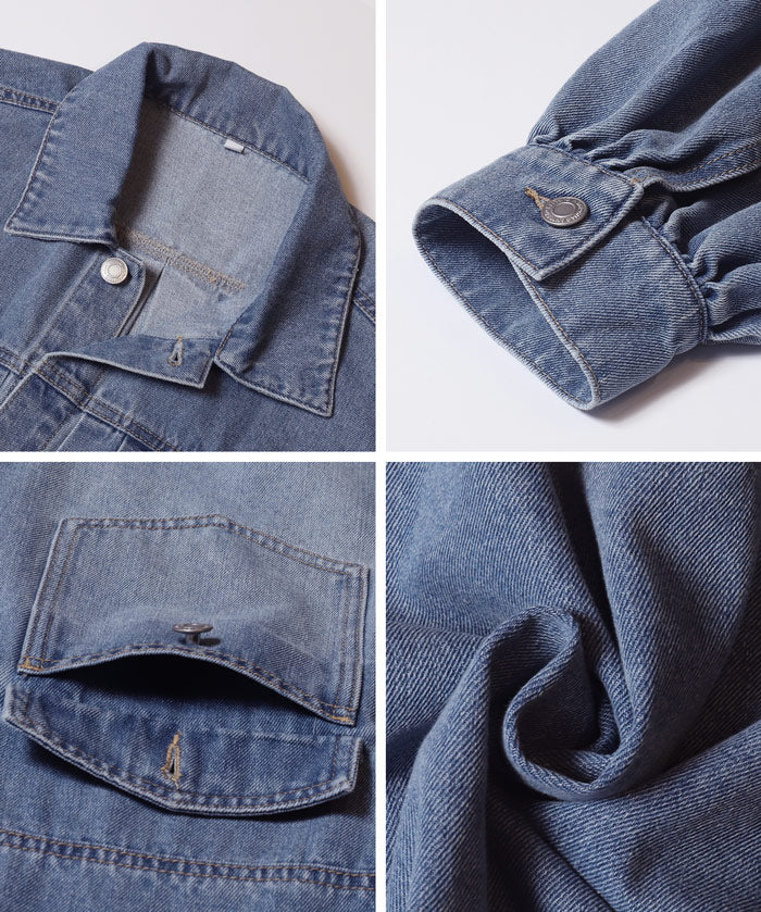 日本森系牛仔外套