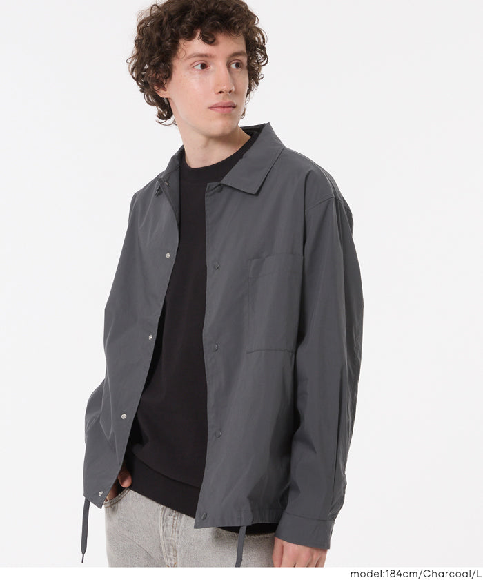 男裝棉質教練外套