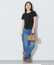 絲滑觸感純色短袖上衣 (Smooth Round Short-Sleeve T-Shirt)
