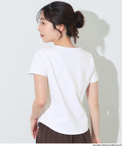 絲滑觸感純色短袖上衣 (Smooth Round Short-Sleeve T-Shirt)