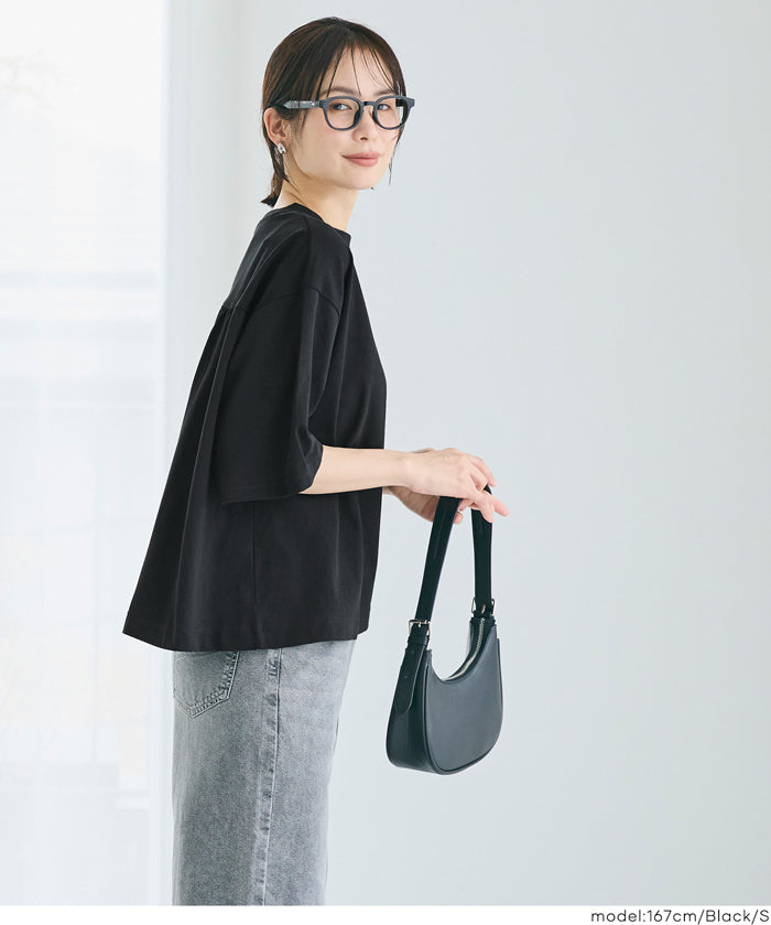 Women's 5/8 Sleeve Back Gathered T-Shirt (Not Available for Mail Order) - Coca Coca