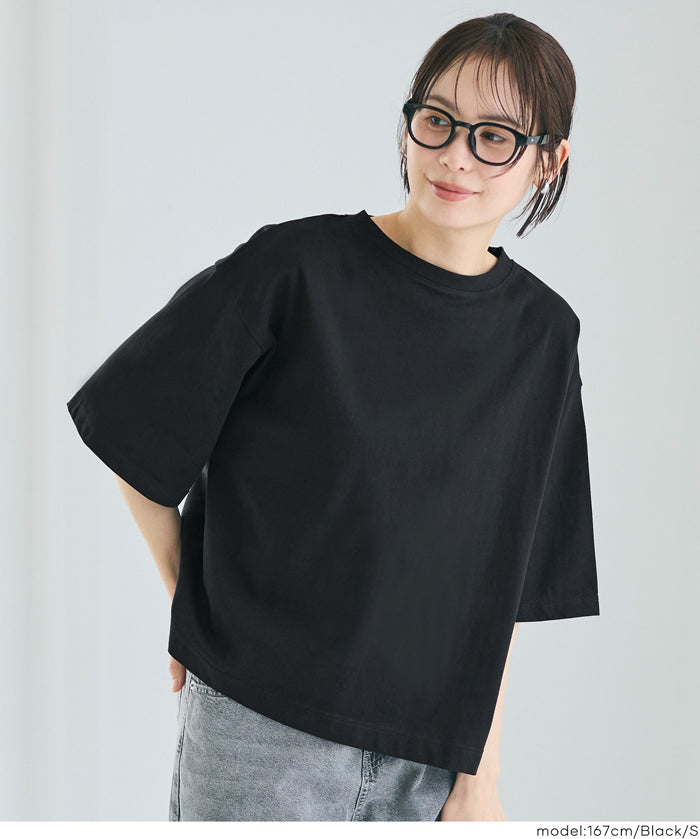 Women's 5/8 Sleeve Back Gathered T-Shirt (Not Available for Mail Order) - Coca Coca