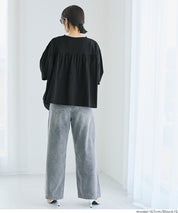 Women's 5/8 Sleeve Back Gathered T-Shirt (Not Available for Mail Order) - Coca Coca
